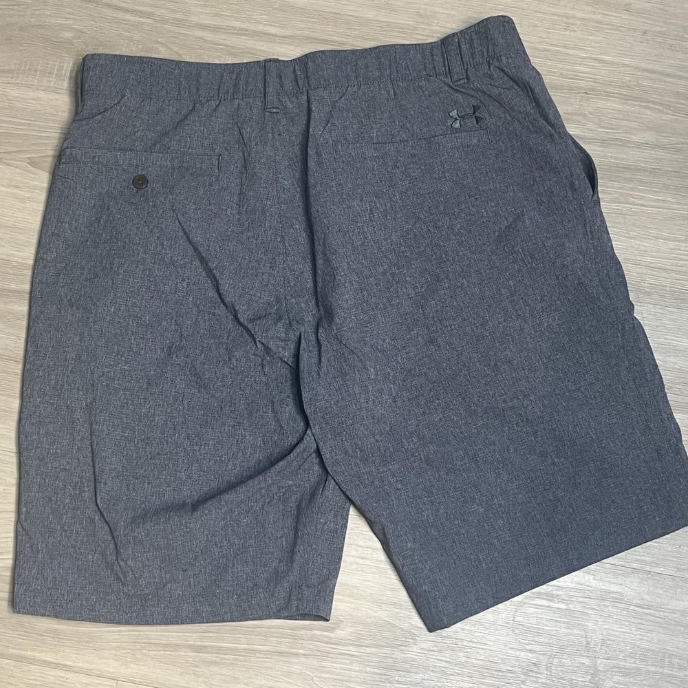 Under Armour UA Match Play Showdown Vented Golf Shorts GrayMen's 36 Performance - Picture 4 of 8